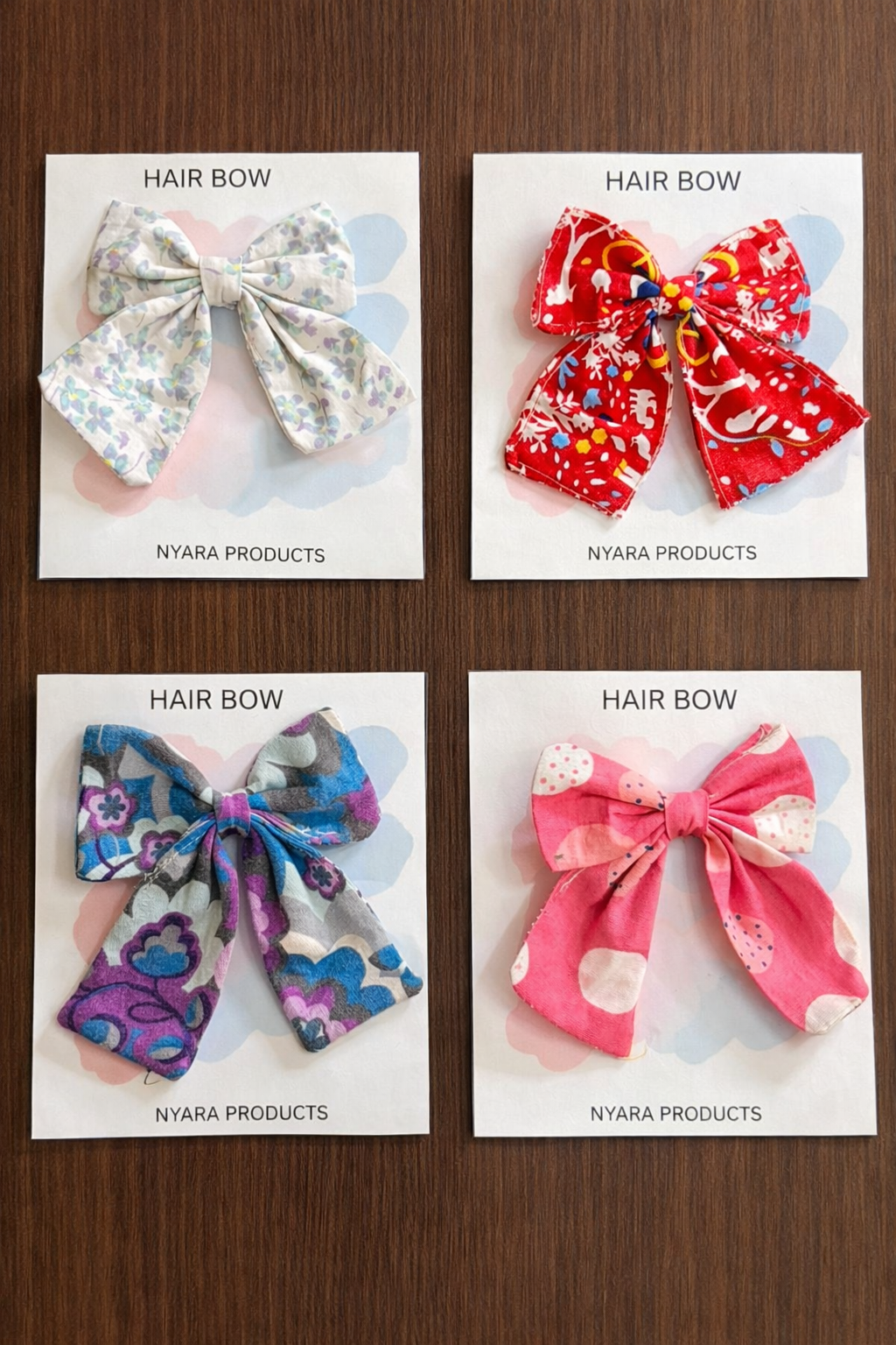 Keepsake Hair Bow Clip